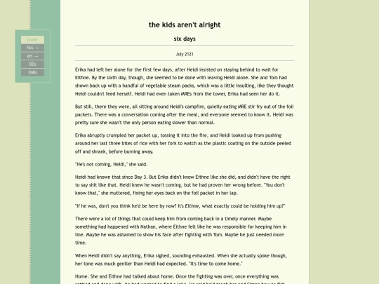 fics/rs/kaa/six_days screenshot