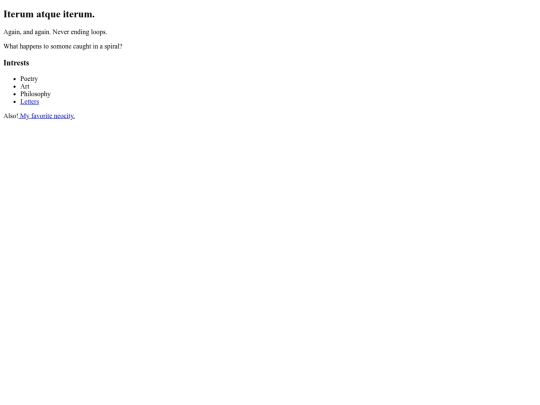 index screenshot