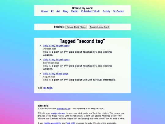 tags/second-tag screenshot
