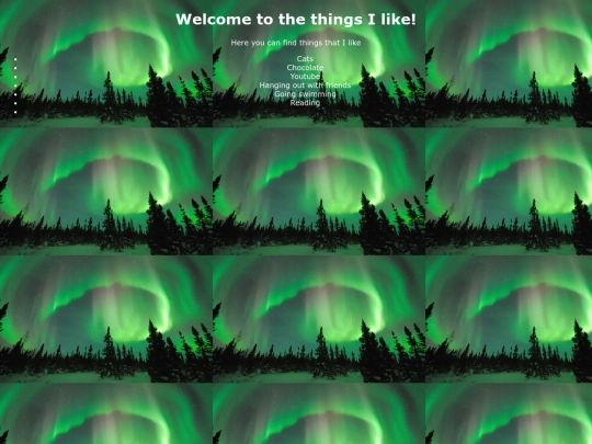 Blog screenshot