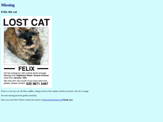 Felix screenshot
