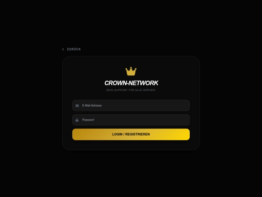 login screenshot