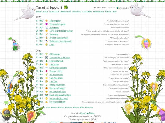 blog screenshot