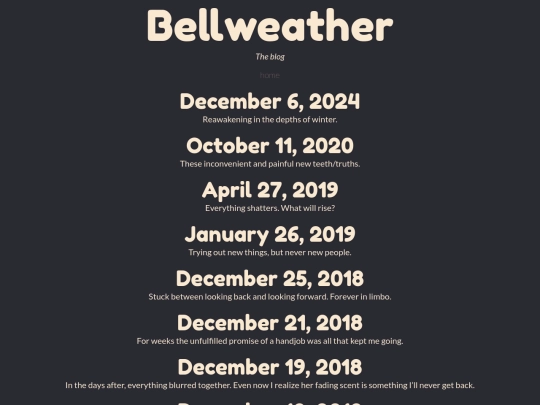 blog screenshot