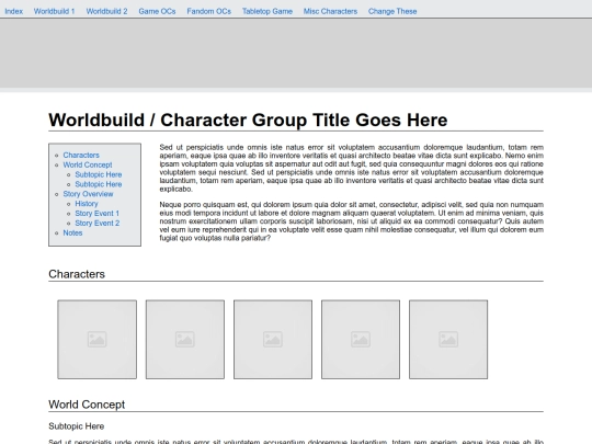 Character/worldtemplate screenshot