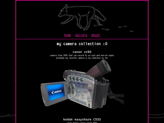 cameras screenshot