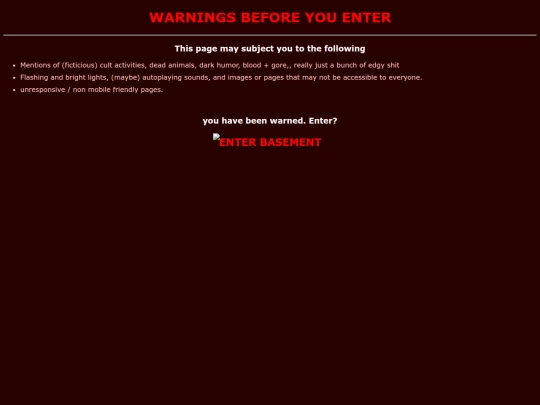enterthebasement screenshot