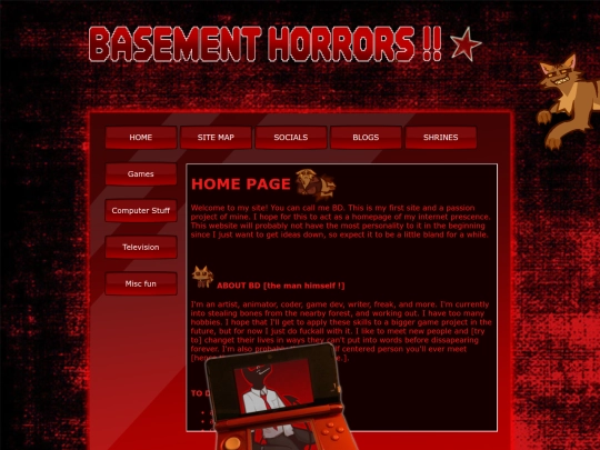 home screenshot