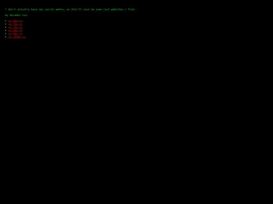 links screenshot