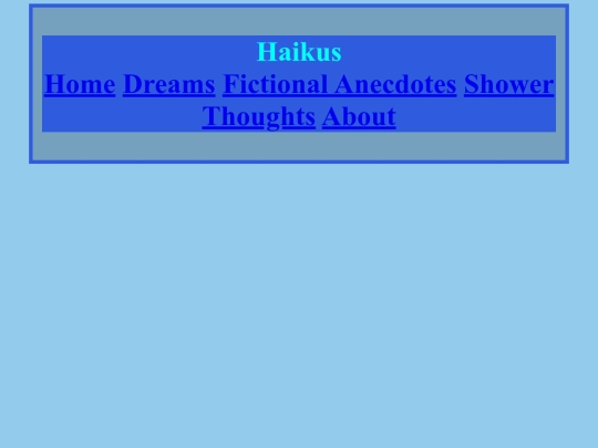 Haikus screenshot