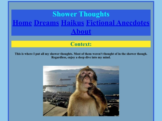 Thoughts screenshot