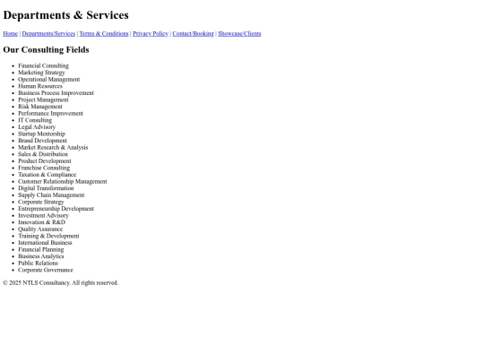 services screenshot