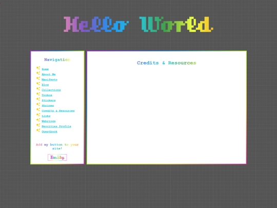 resources screenshot