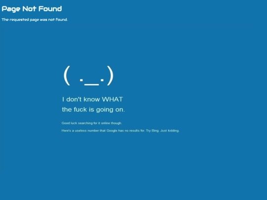 not_found screenshot