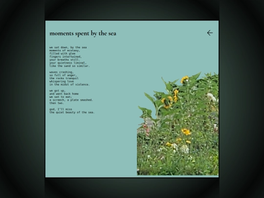journals/warmth/momentsByTheSea screenshot