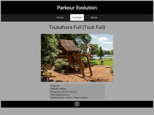 tutorialwebsitetsukfull screenshot