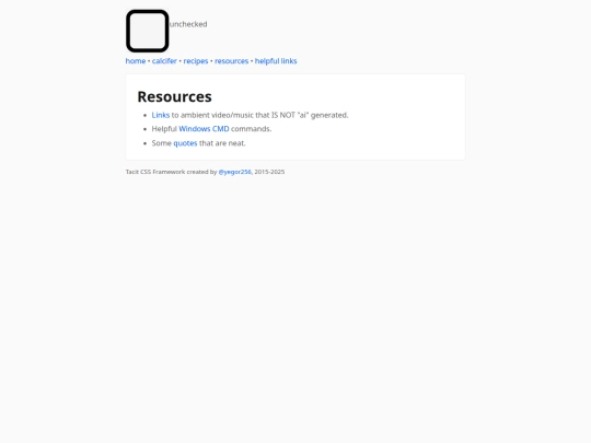 resources screenshot