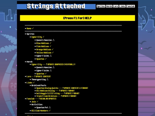 help screenshot
