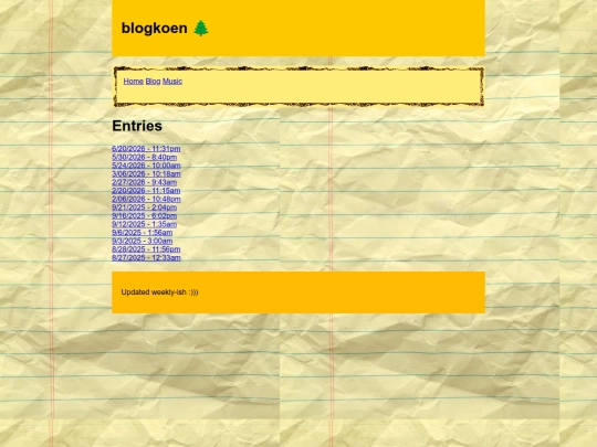 blog screenshot