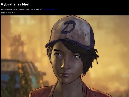 Mia screenshot