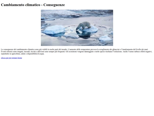 index/conseguenze screenshot