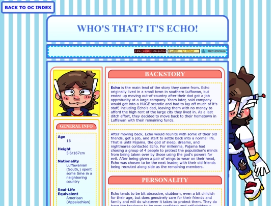 OCs/echo screenshot