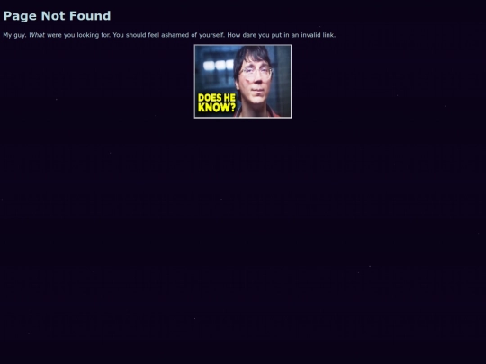 not_found screenshot