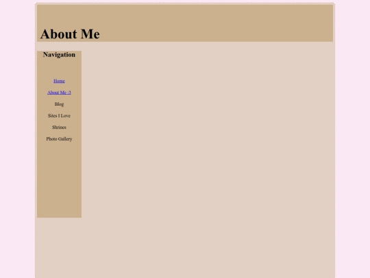 aboutme screenshot