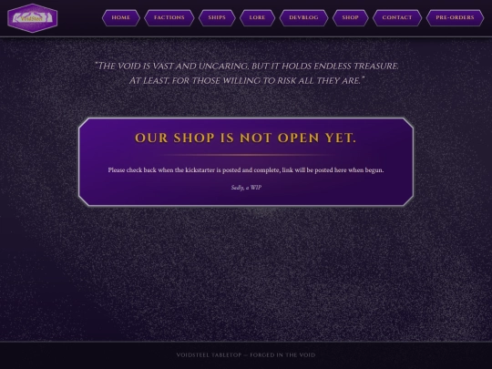 Shop screenshot