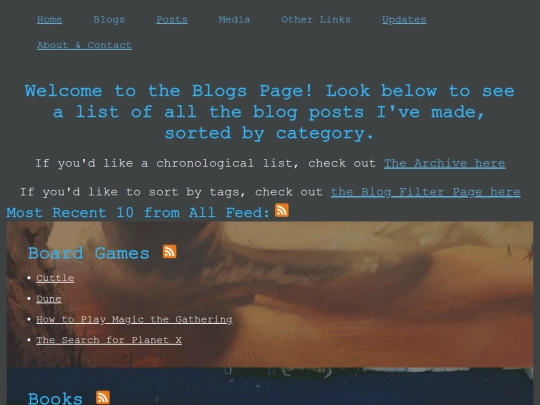 blogs screenshot