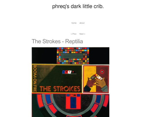 0042/06/06/the_strokes_room_on_fire screenshot