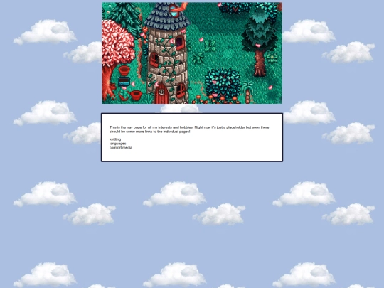 interests screenshot