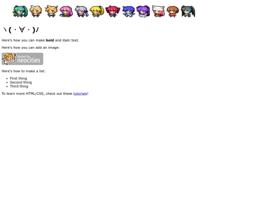 index screenshot
