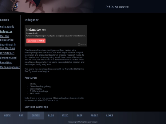 games/indagator screenshot