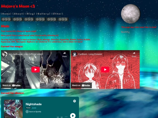 Music screenshot