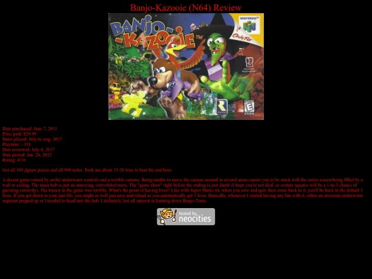Banjo-Kazooie_N64_review screenshot