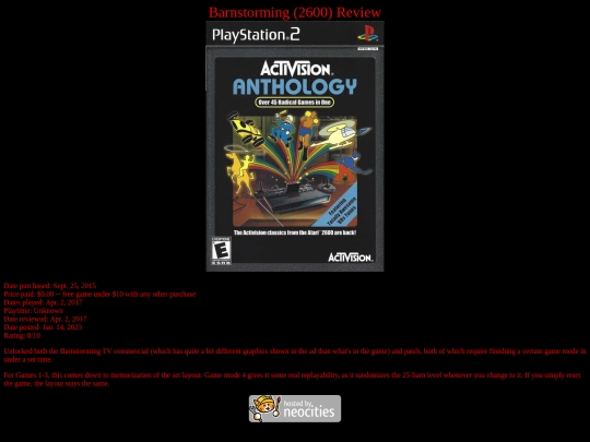 Barnstorming_2600_review screenshot