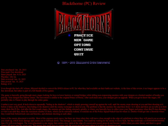Blackthorne_PC_review screenshot