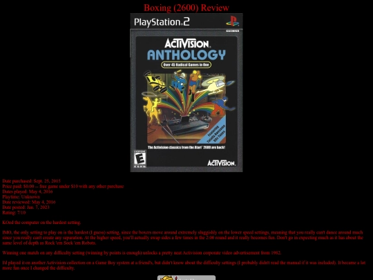 Boxing_2600_review screenshot