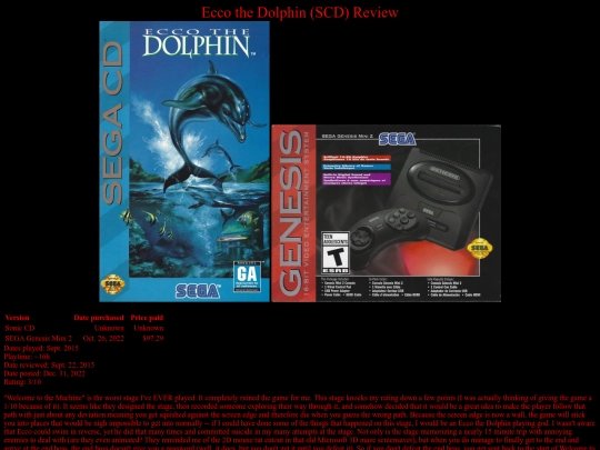 Ecco_the_Dolphin_SCD_review screenshot