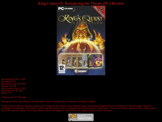 King's_Quest_II_PC_review screenshot