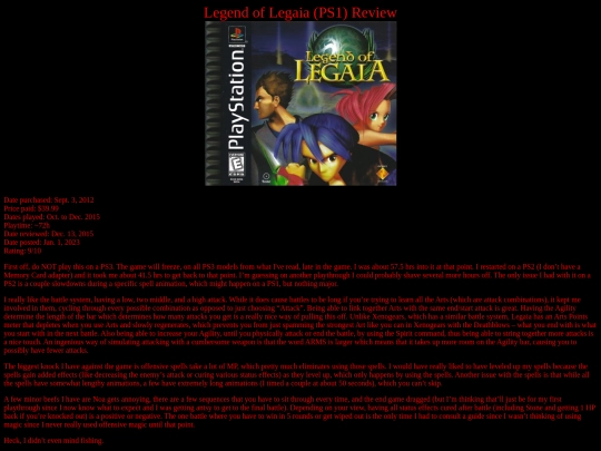 Legend_of_Legaia_PS1_review screenshot