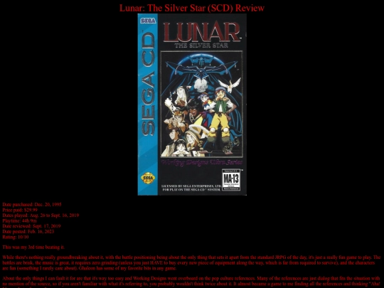 Lunar_The_Silver_Star_SCD_review screenshot