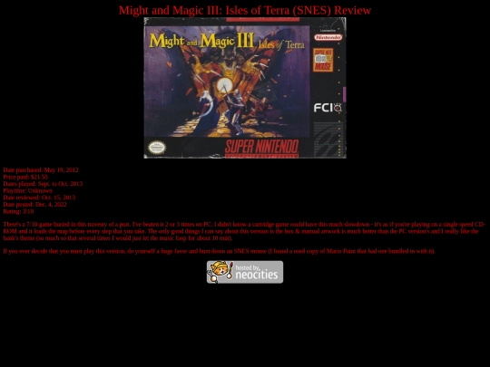 Might_and_Magic_III_SNES_review screenshot