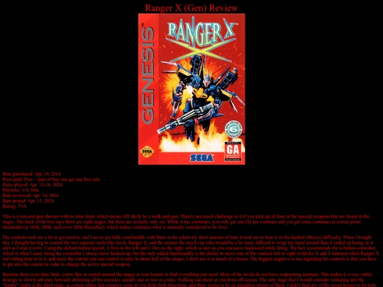 Ranger_X_Gen_review screenshot