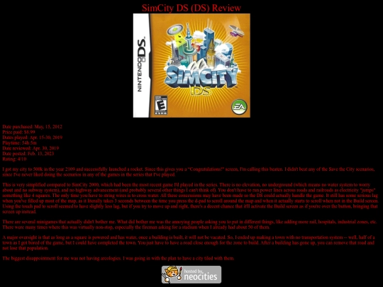SimCity_DS_DS_review screenshot