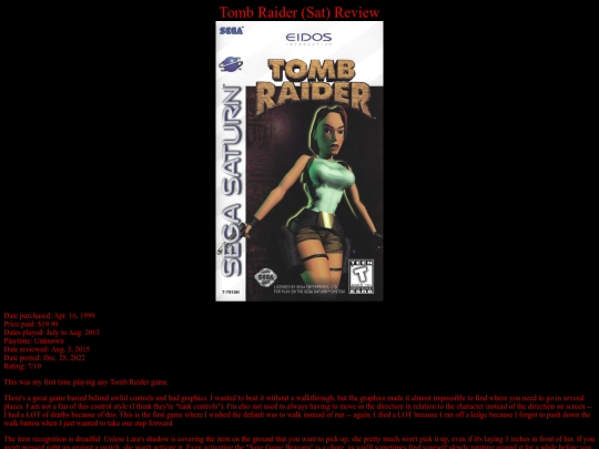Tomb_Raider_Sat_review screenshot