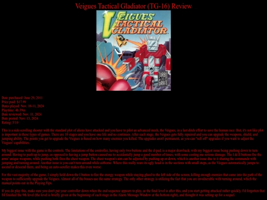 Veigues_Tactical_Gladiator_TG16_review screenshot