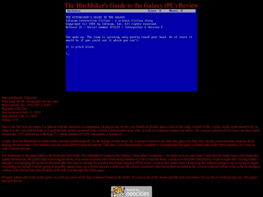 hitchhiker's_guide_to_the_galaxy_PC_review screenshot