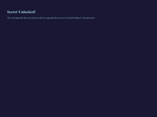 not_found screenshot